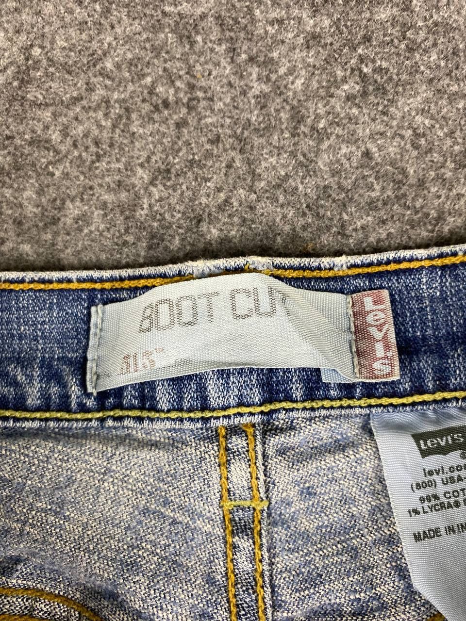 Levi's vintage levis 515 bootcut flare denim nice design Size 32" / US 10 / IT 46 - 12 Thumbnail