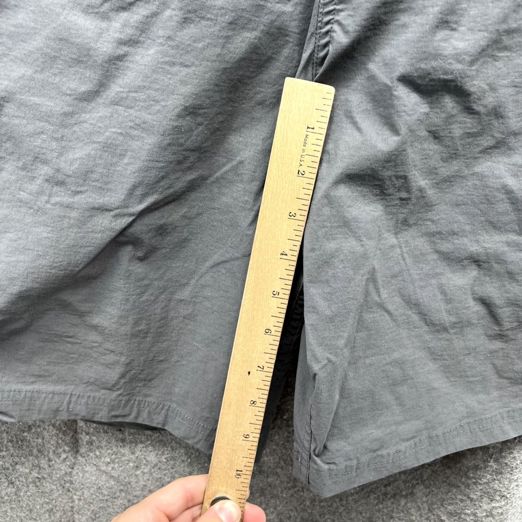 Orvis Orvis Shorts Men 36 Gray Cargo Flat Front Casual Cotton Outdoors Golf Mens Regular Color Gray 90s? Size US 36 / EU 52 - 6 Thumbnail