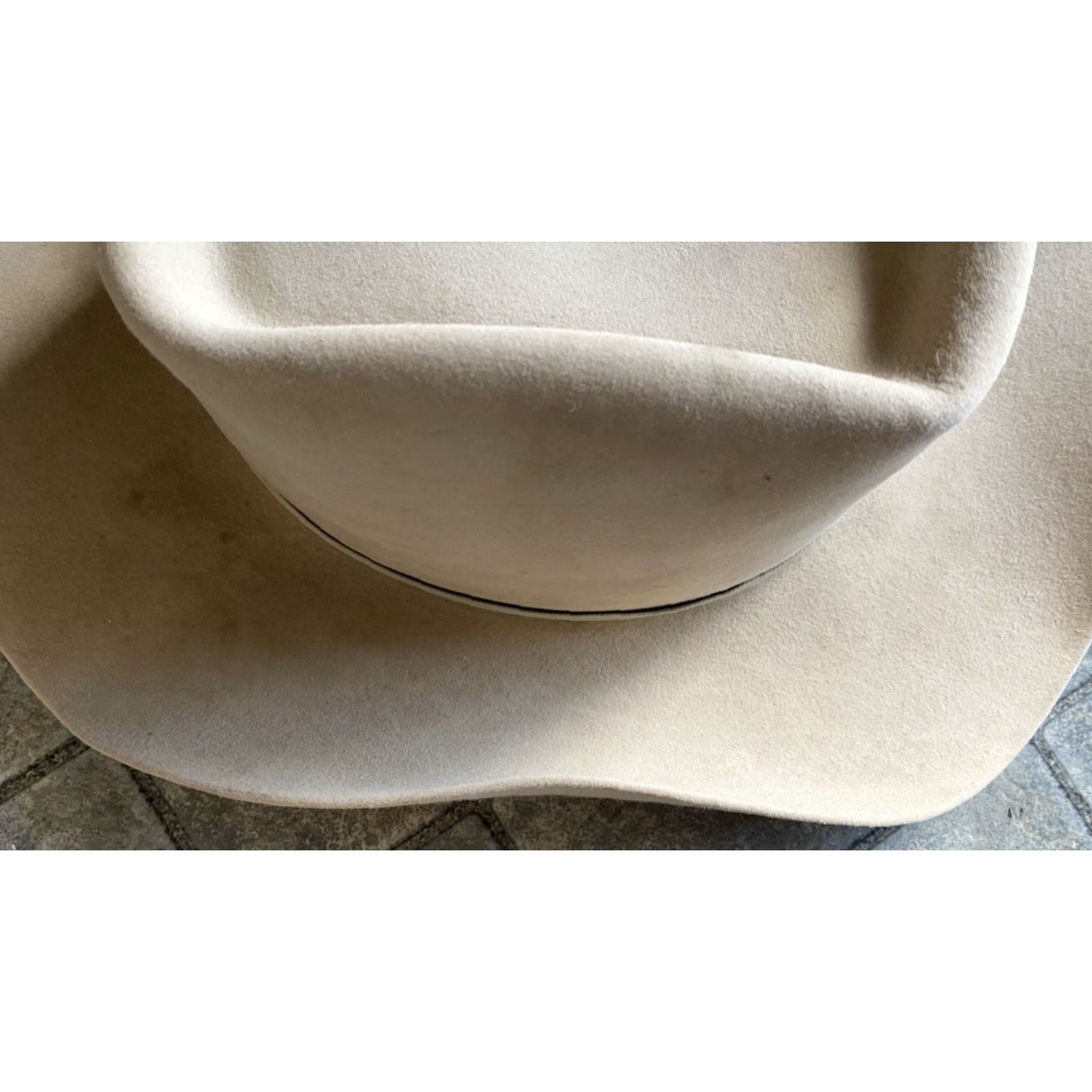 Vintage Wild West Outfitters Beaver Cowboy hat Men Cowboy Beige Western Hat Size See Photos Size ONE SIZE - 7 Thumbnail