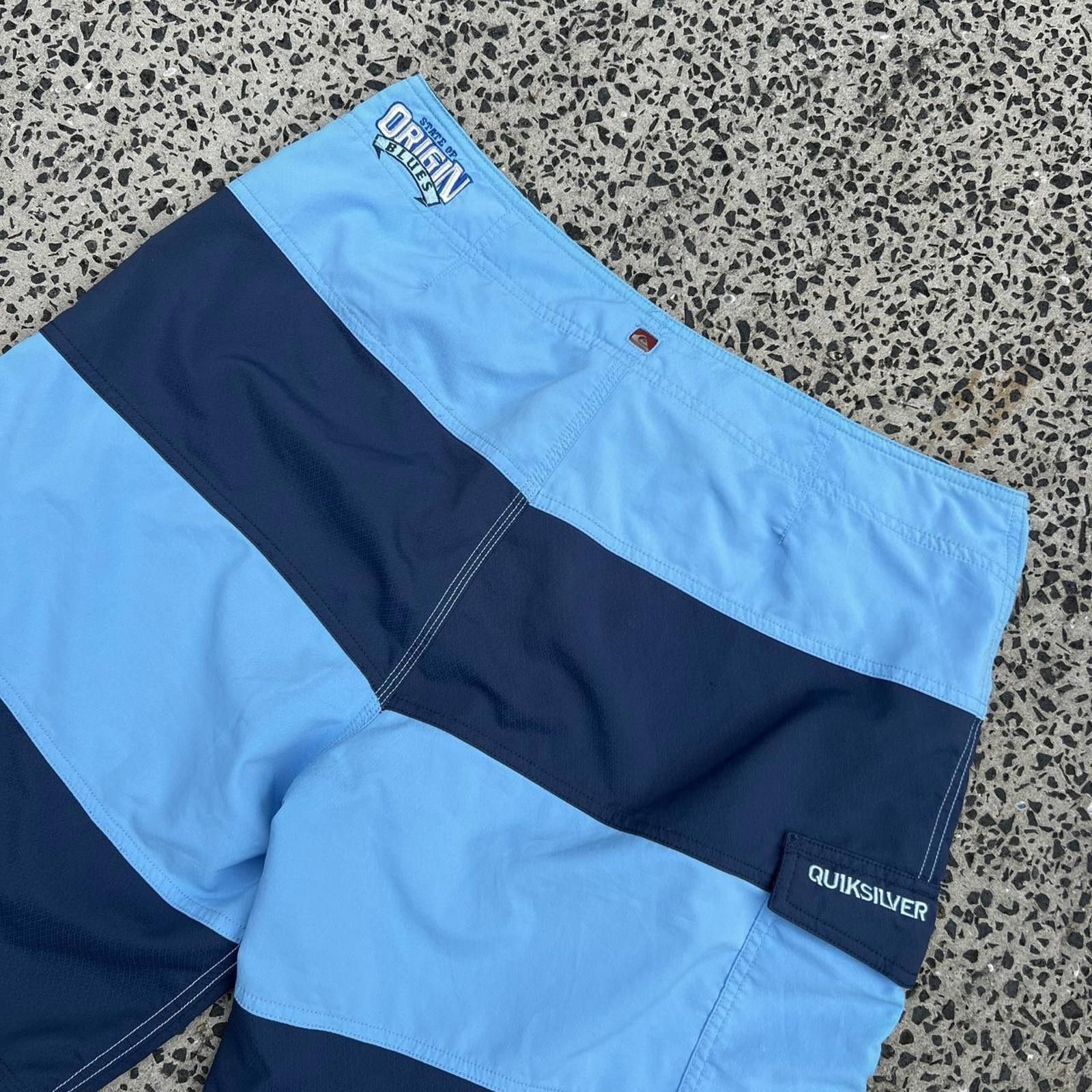 Quiksilver Quiksilver Men's Blue Shorts Size US 36 / EU 52 - 5 Thumbnail