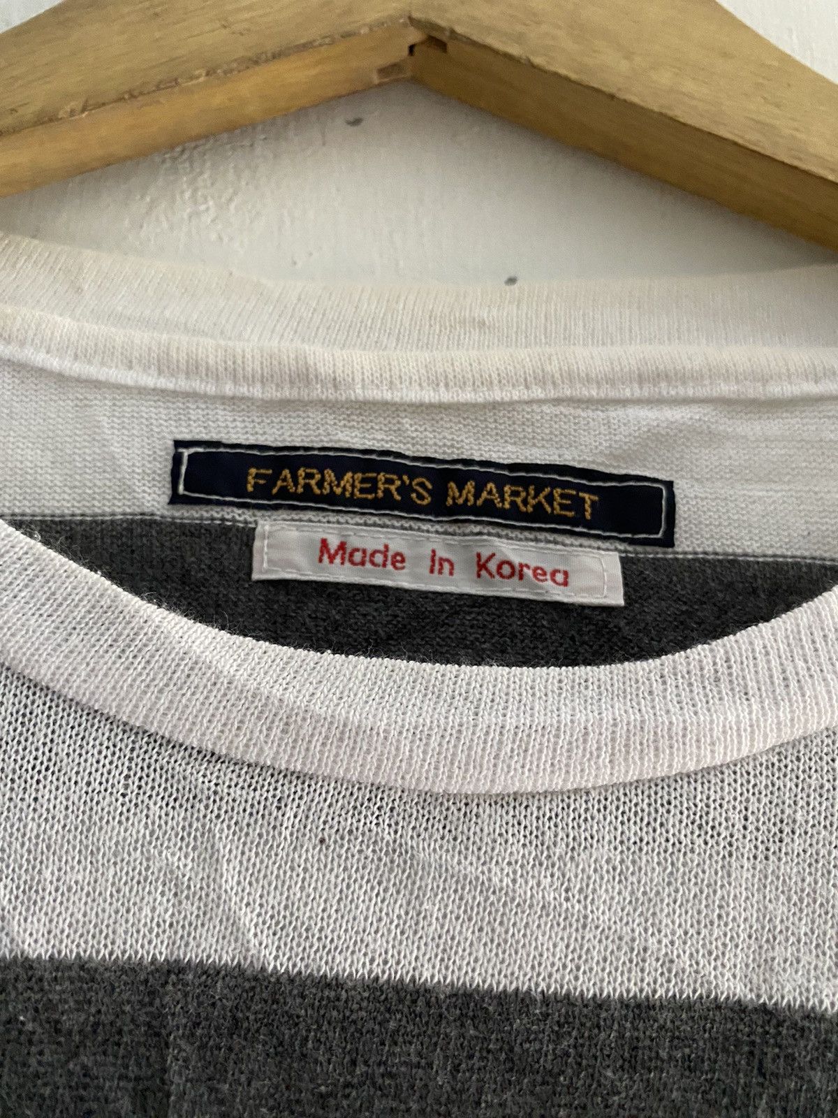 If Six Was Nine × Japanese Brand × Le Grande Bleu (L.G.B.) Japanese farmers striped longsleeve tshirt Size US L / EU 52-54 / 3 - 4 Thumbnail