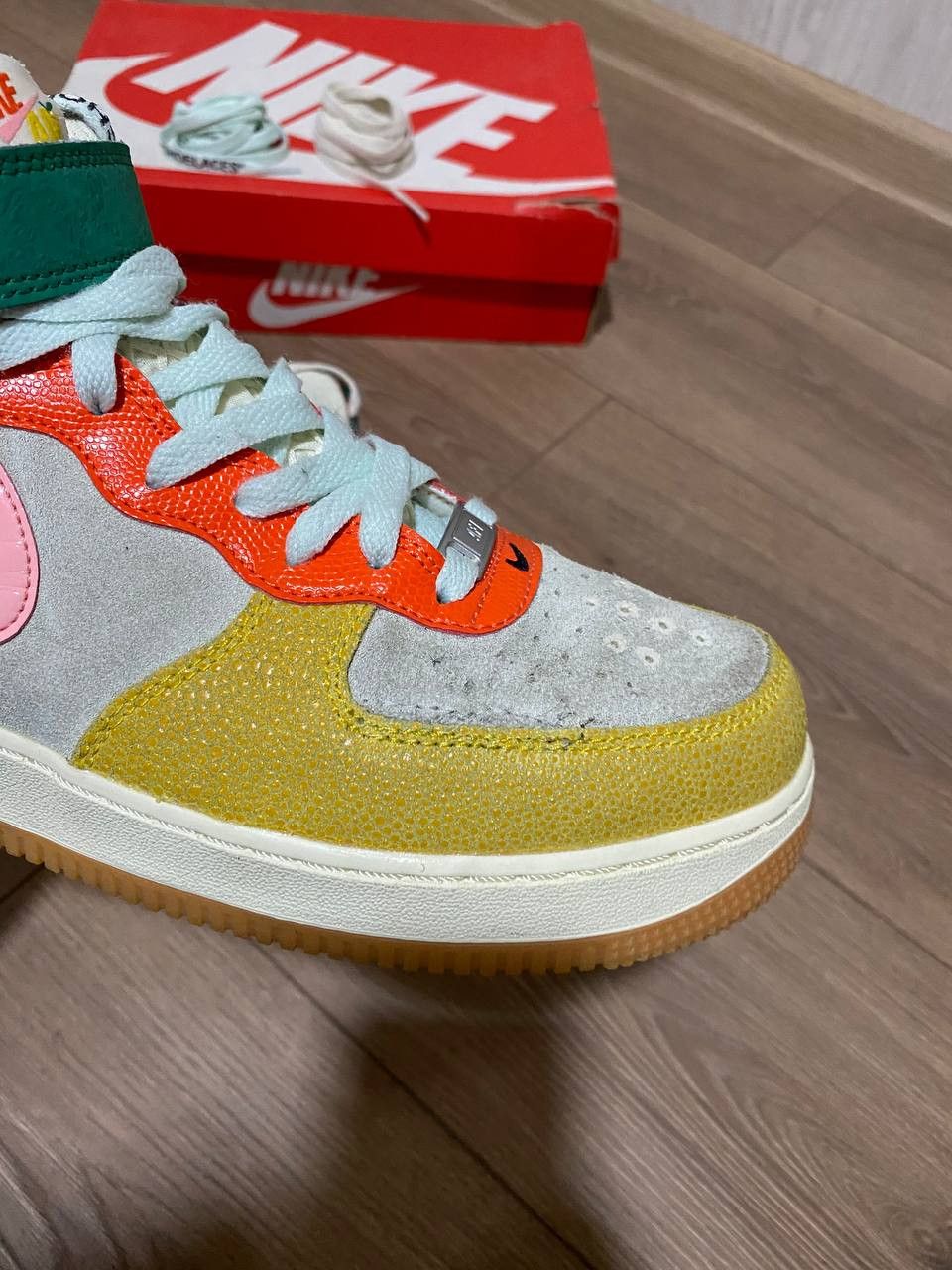 Nike glamour Nike Air Force 1 Mid NH Shoes Coconut Size US 8.5 / EU 41-42 - 12 Thumbnail