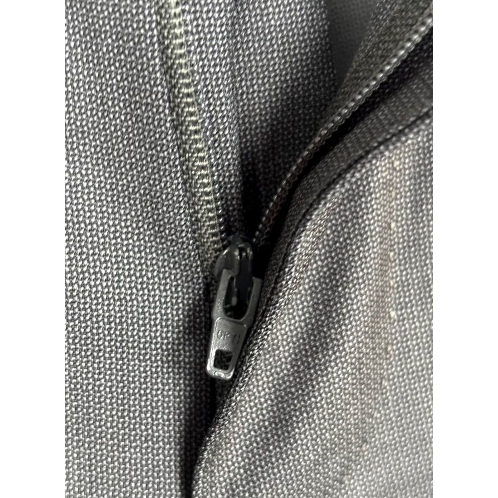 Z Zegna Z Zegna Pants Mens Size 48R Gray Wolle Flat Front Slim Straight Leg Dress Size US 32 / EU 48 - 7 Thumbnail