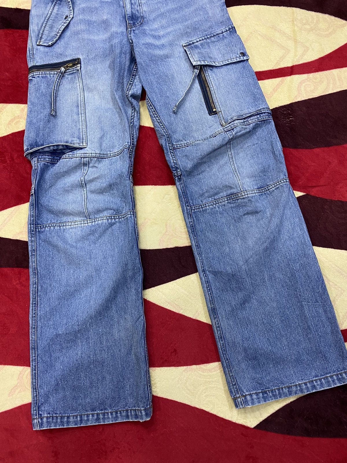 PPFM 🔥 Super Rare 🔥Vintage PPFM Bondage Tactical Pants Size US 33 - 4 Thumbnail