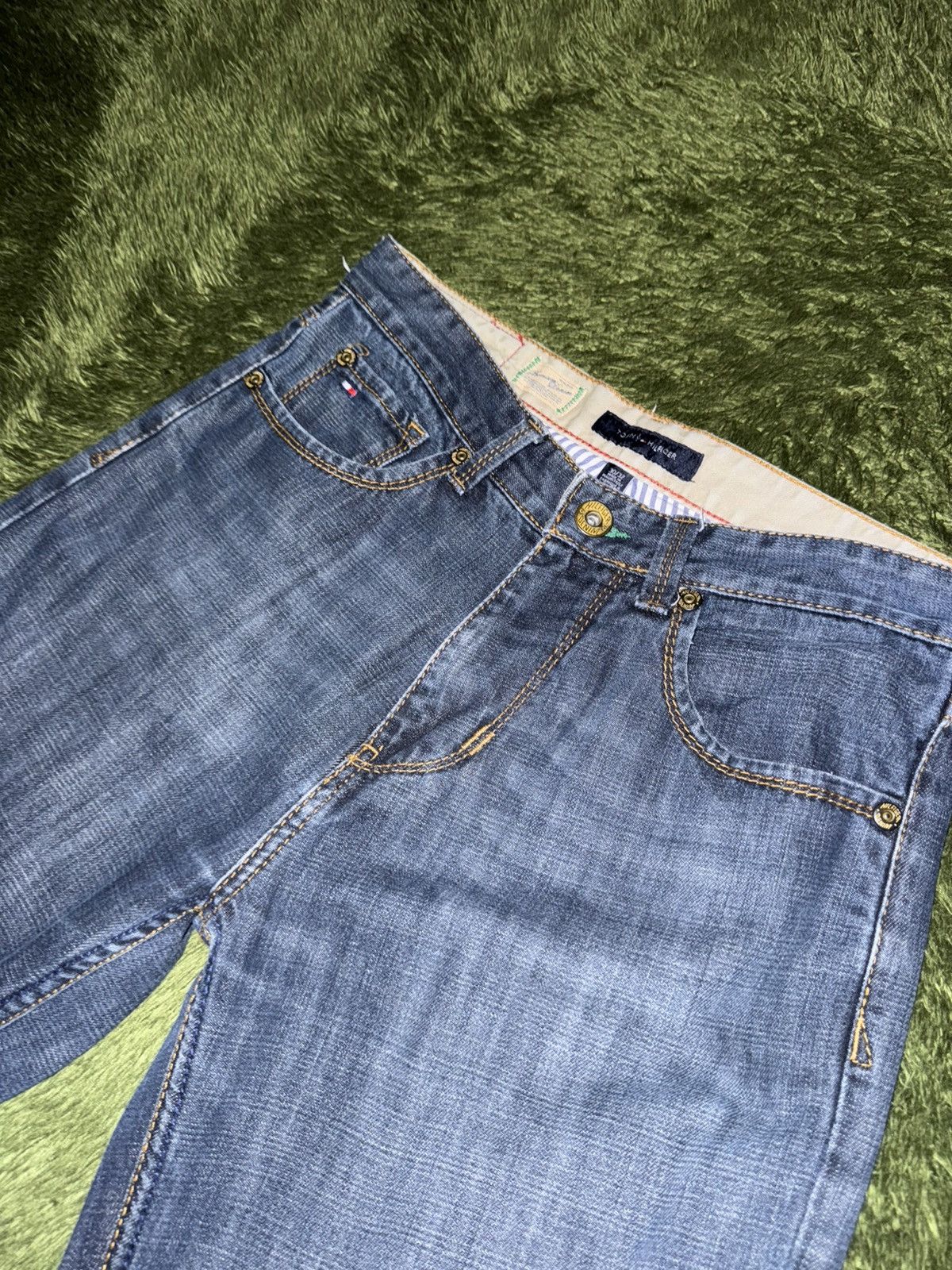 Tommy Hilfiger [W30/L32] Tommy Hilfiger USA Premium Cropped Denim Pants Size US 30 / EU 46 - 2 Thumbnail