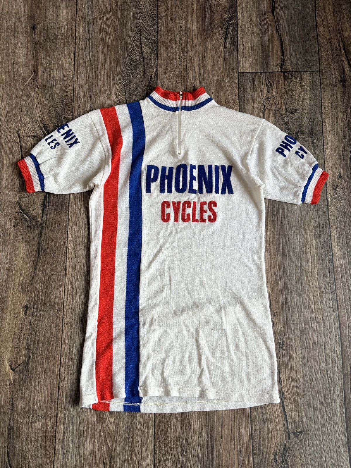 Vintage Vintage 80s Phoenix Cycles Team Jersey Size US S / EU 44-46 / 1 - 1 Thumbnail