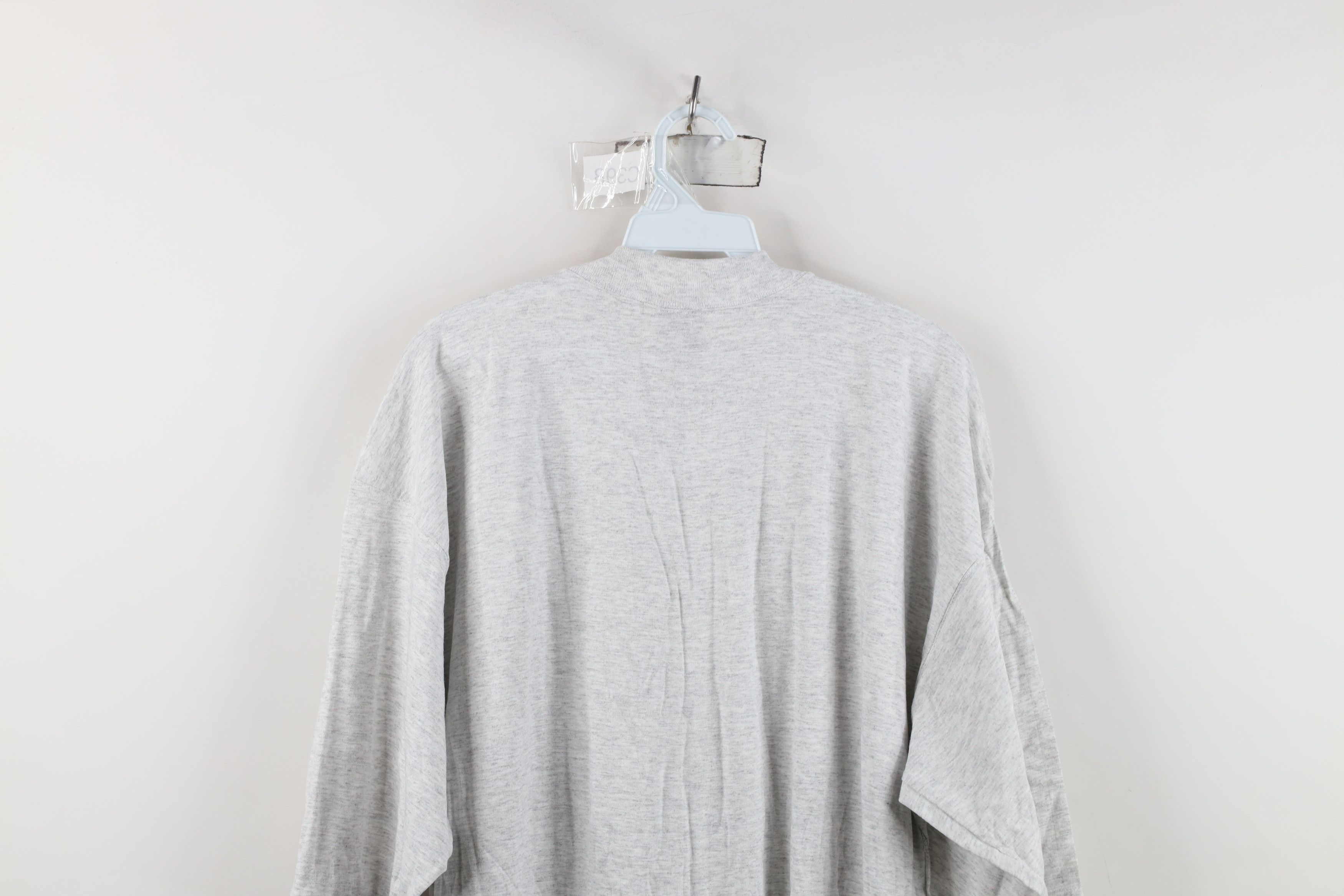 Vintage Vintage 90s Streetwear Fit Short Sleeve T-Shirt Gray USA Size US XXL / EU 58 / 5 - 9 Thumbnail