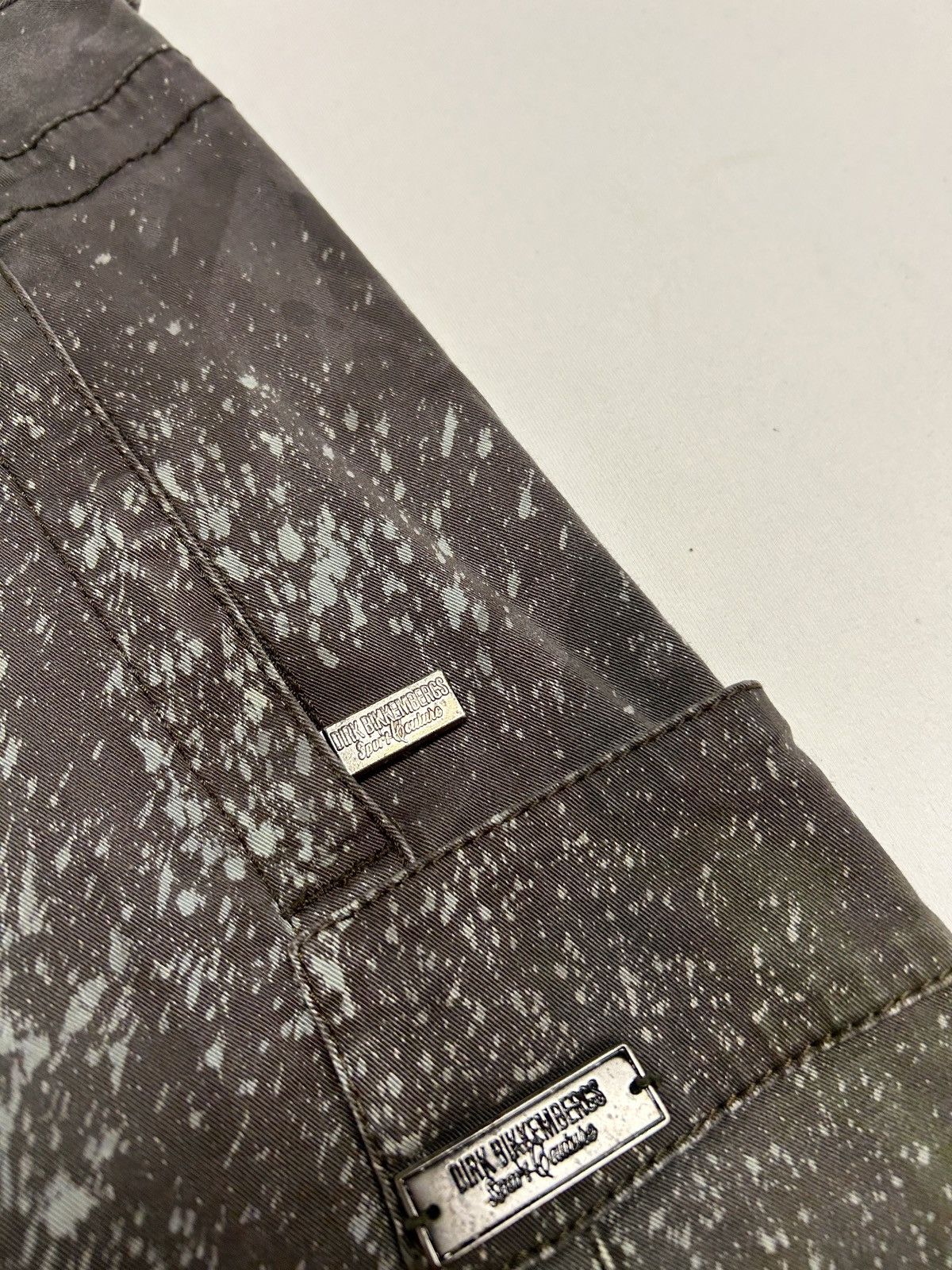 Dirk Bikkembergs FW2007 Bleached Splatter Cargo Pants Size US 31 - 9 Thumbnail