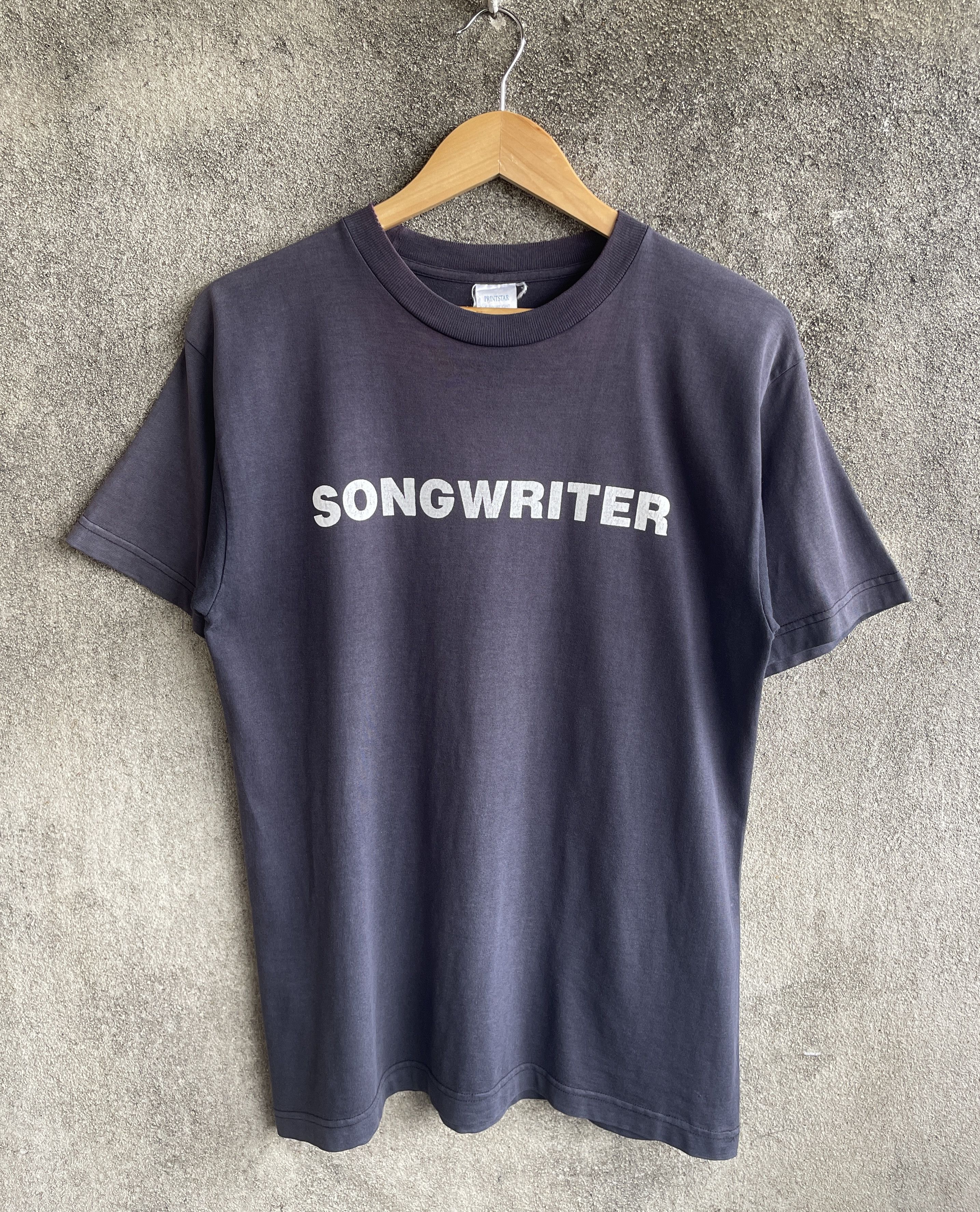 Band Tees Vintage’90s🔥SONG WRITER🔥Inspired Number Nine Sun Faded Tee Size US M / EU 48-50 / 2 - 2 Thumbnail