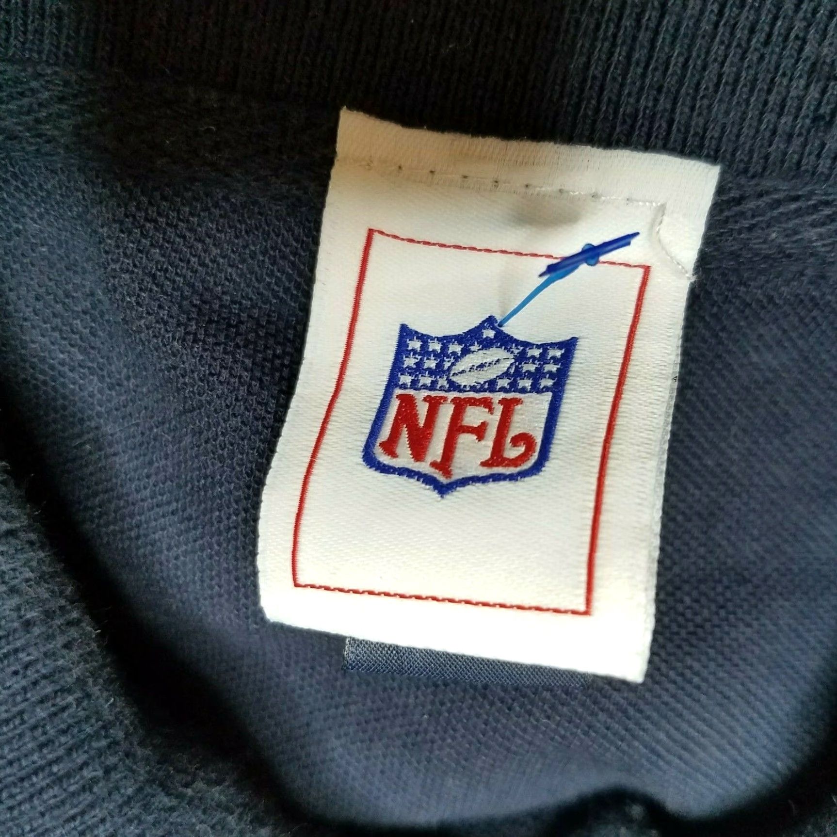 NFL NEW ENGLAND PATRIOTS POLO SHIRT ADULT XL BLUE 100% COTTON NFL MENS Size US XL / EU 56 / 4 - 6 Thumbnail