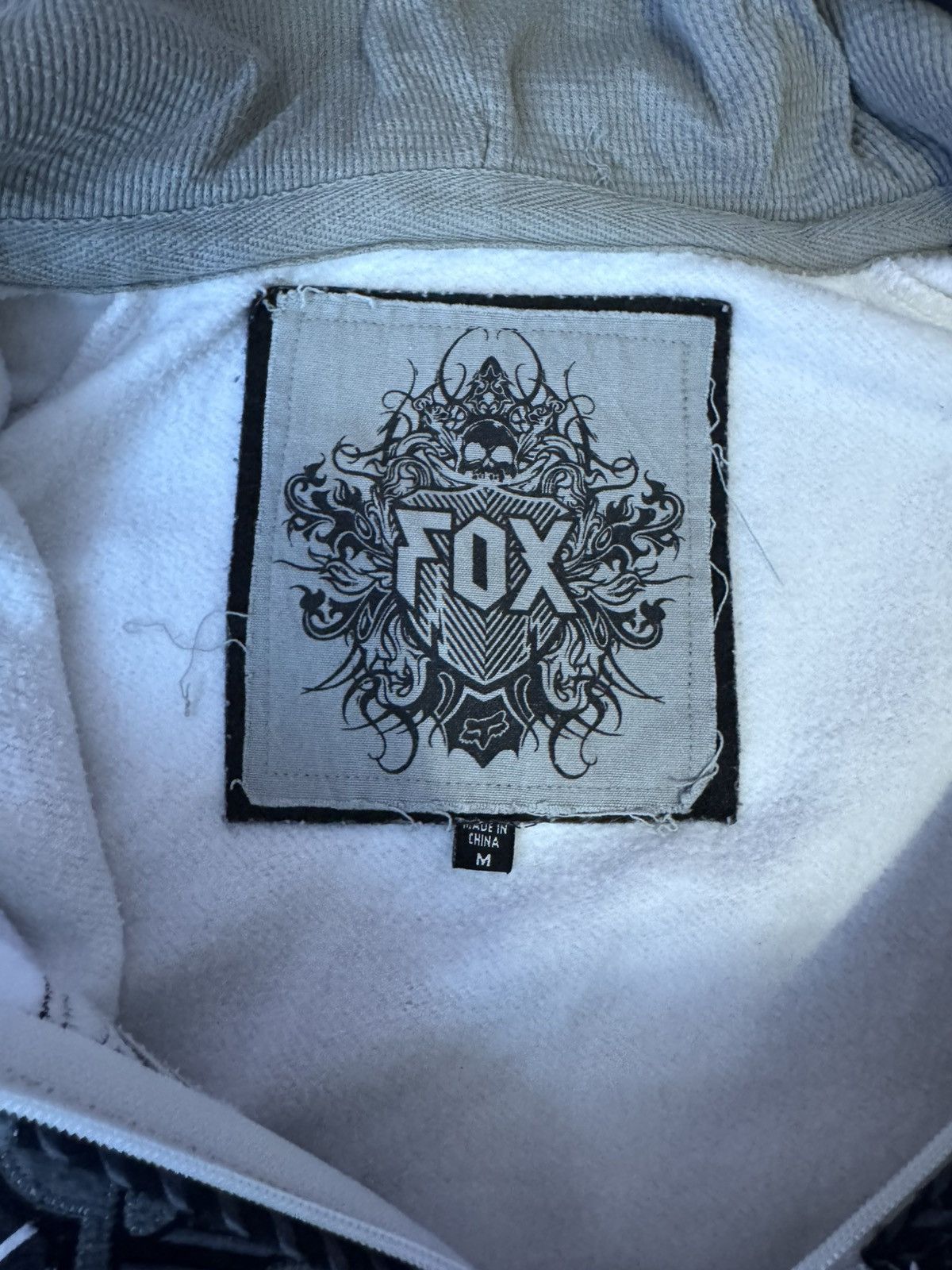 Fox Racing × Vintage Y2K Sasquatch Spell Out Embroidered Logo Hoodie Size US M / EU 48-50 / 2 - 6 Thumbnail