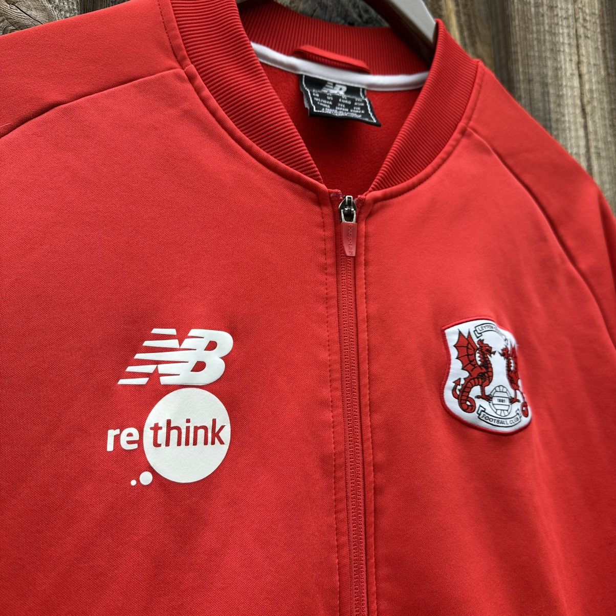 New Balance New Balance FC Leyton Orient Soccer Track Jacket Size US XL / EU 56 / 4 - 4 Thumbnail