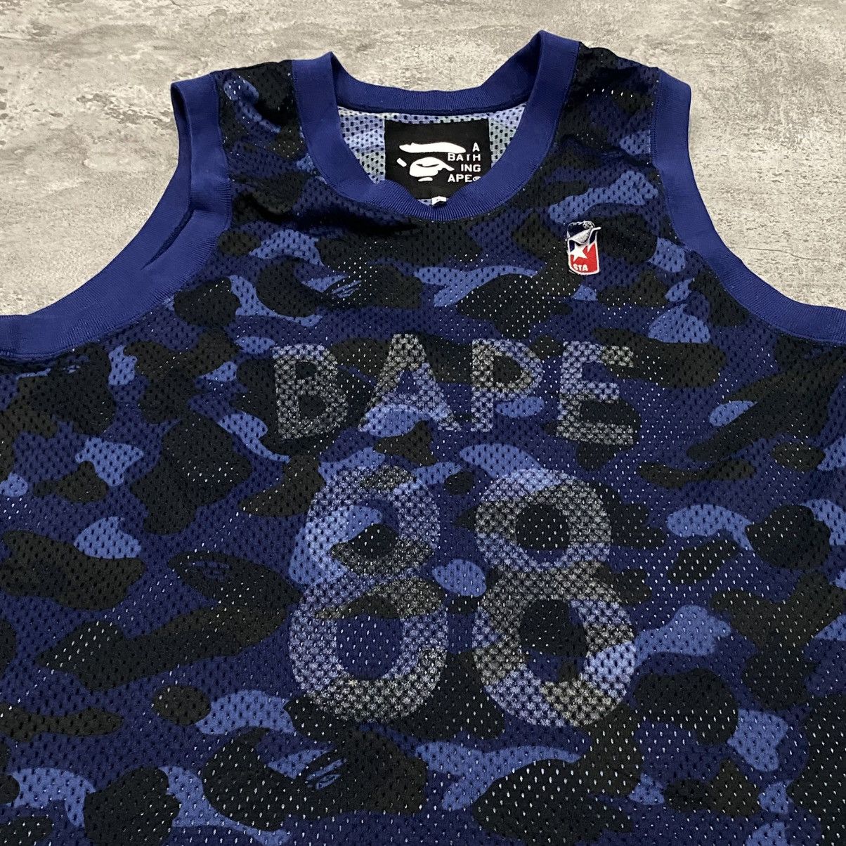 Bape Bape Basketball Jersey Blue Size US L / EU 52-54 / 3 - 2 Thumbnail