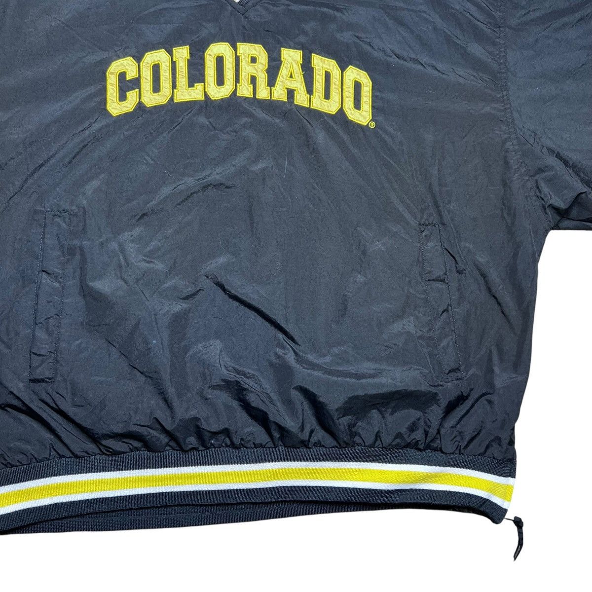 NCAA NCAA Colorado Buffaloed Arch Spell Out Pullover Windbreaker Size US XL / EU 56 / 4 - 6 Thumbnail