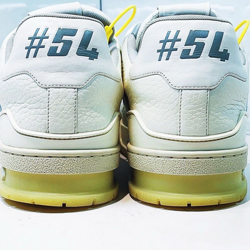 Louis Vuitton Louis Vuitton Trainer White Low Top Fashion Sneakers -2508 Size US 9.5 / EU 42-43 - 3 Thumbnail