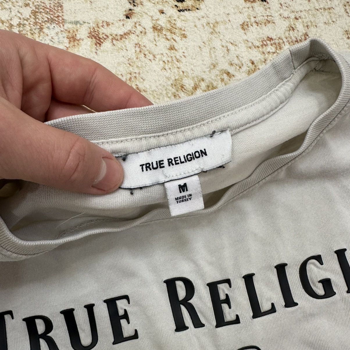 True Religion × Vintage Vintage T-shirts Style By True Religion Trashed Y2K Hype Size US M / EU 48-50 / 2 - 6 Thumbnail