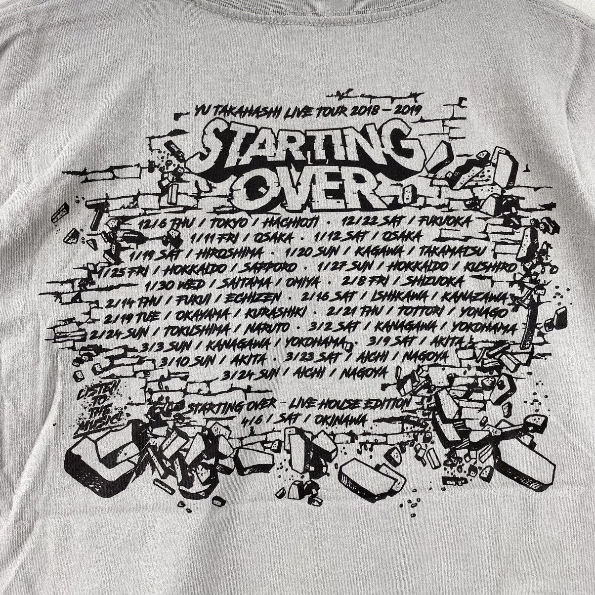 Other STARTING OVER Yu Takahashi Live Tour 2018-2019 Japanese Size US S / EU 44-46 / 1 - 6 Thumbnail