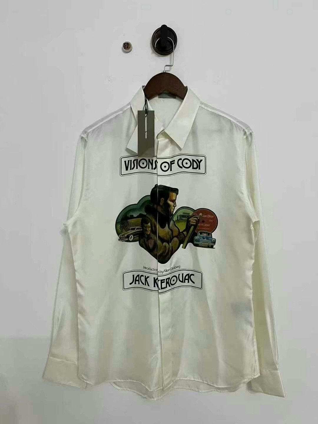 Dior dior long sleeve silk artist logo shirt Size US L / EU 52-54 / 3 - 1 Thumbnail