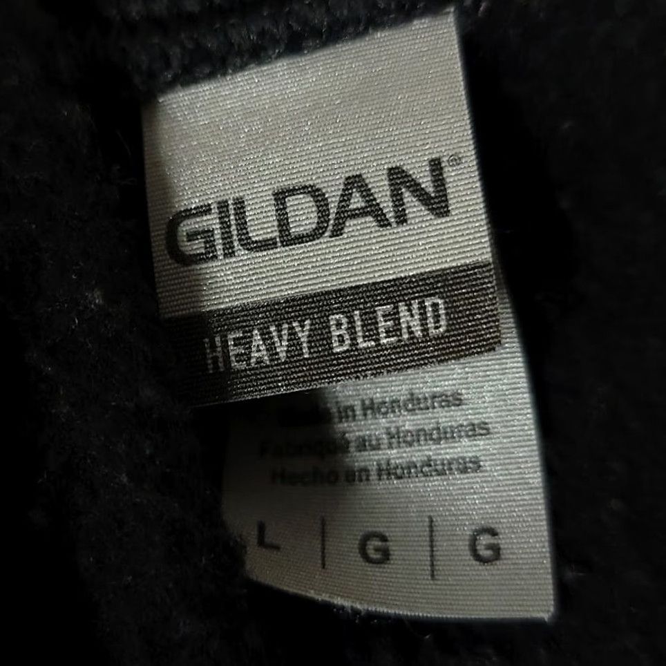 Gildan Death Before Decaf Sweatshirt Mens Size Large Skull Coffee Rockabilly Skeleton Gildan Size US L / EU 52-54 / 3 - 5 Thumbnail