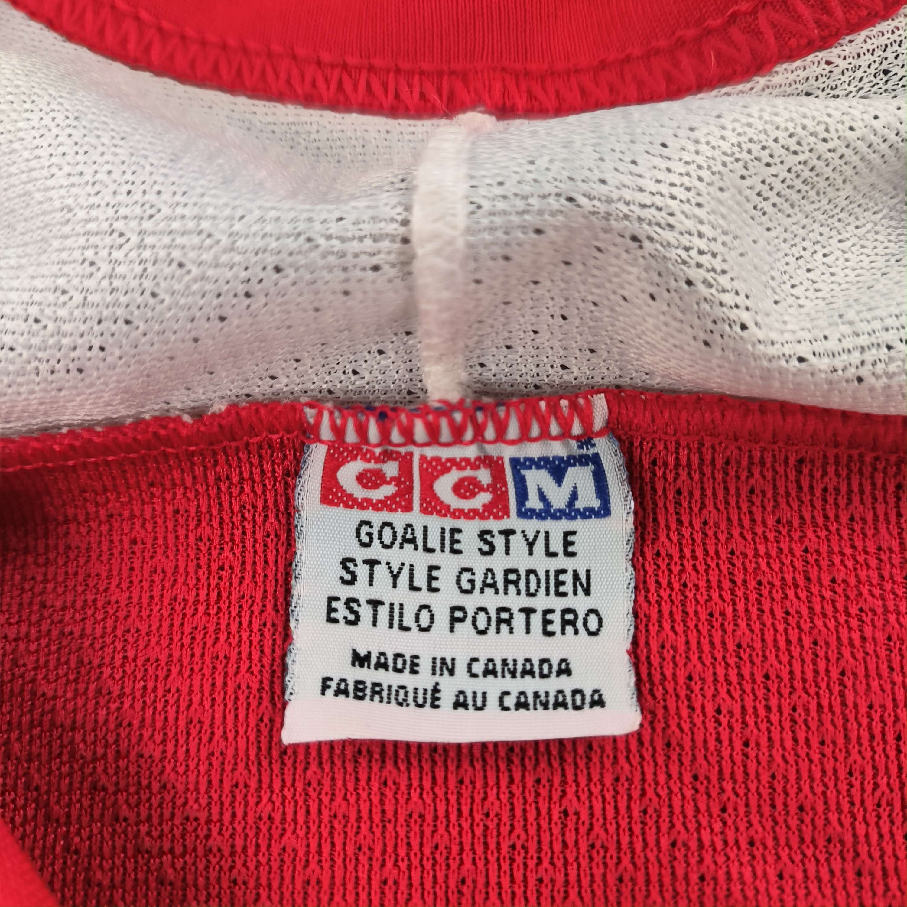 Ccm Sergei Zvyagin's Goalie School CCM ice hockey jersey XXL Size US XXL / EU 58 / 5 - 4 Thumbnail