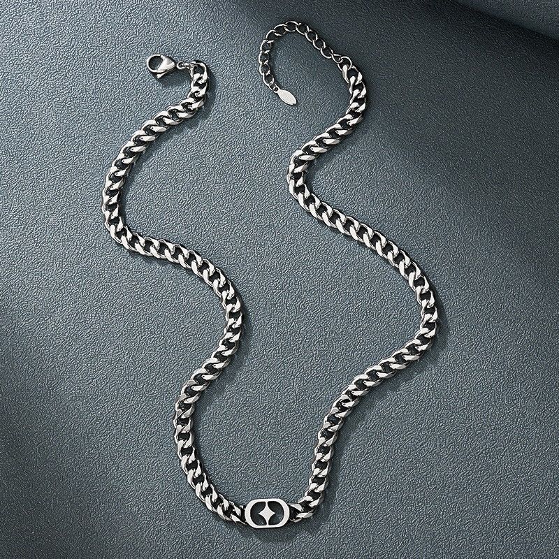 Other Star Link Chain Necklace for Men Women Unisex Hip Hop Style Size ONE SIZE - 4 Thumbnail