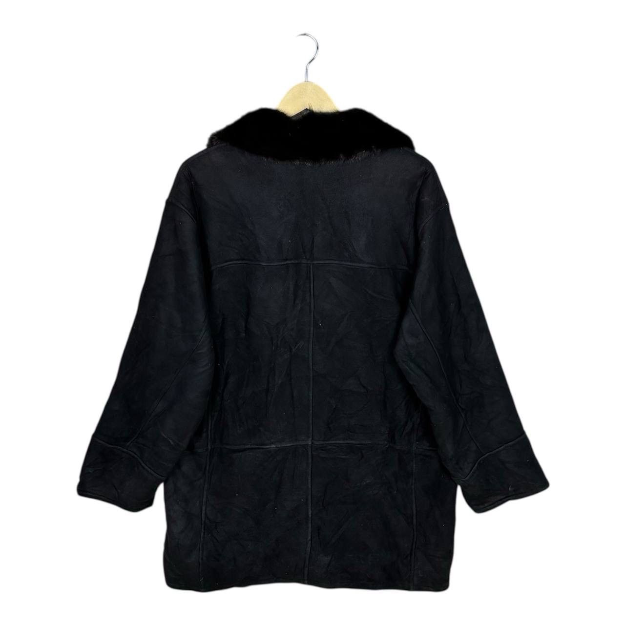Yves Saint Laurent Yves Saint Laurent Suede Leather With Fur Black Jacket Size US L / EU 52-54 / 3 - 2 Thumbnail