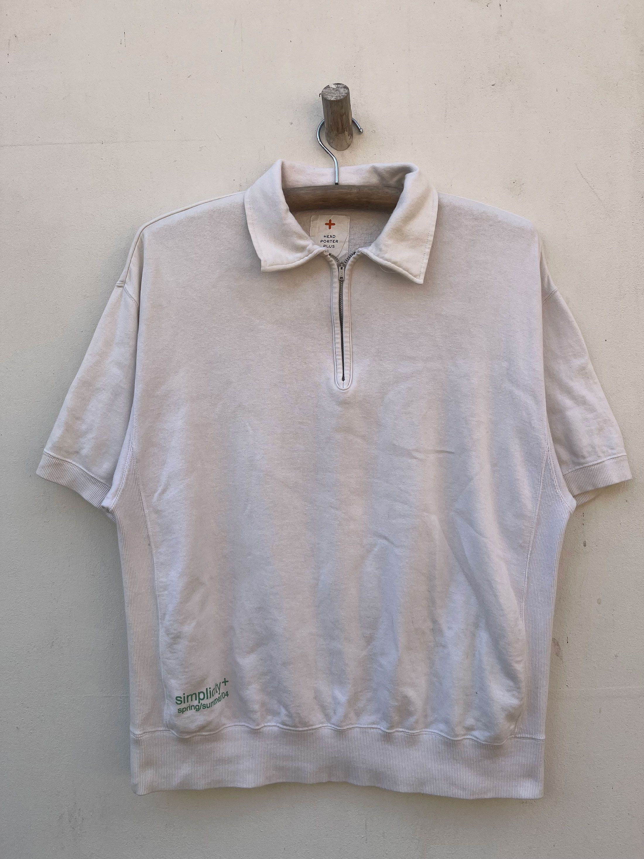 Designer × Head Porter × Japanese Brand Vintage Head Porter Plus Zipper Polos Sweatshirt Size US L / EU 52-54 / 3 - 1 Thumbnail