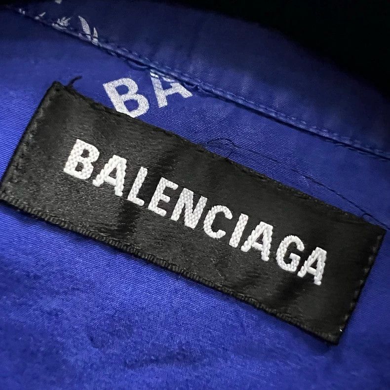 Balenciaga Balenciaga Bullet screen logo short sleeve shirt Size US S / EU 44-46 / 1 - 2 Thumbnail
