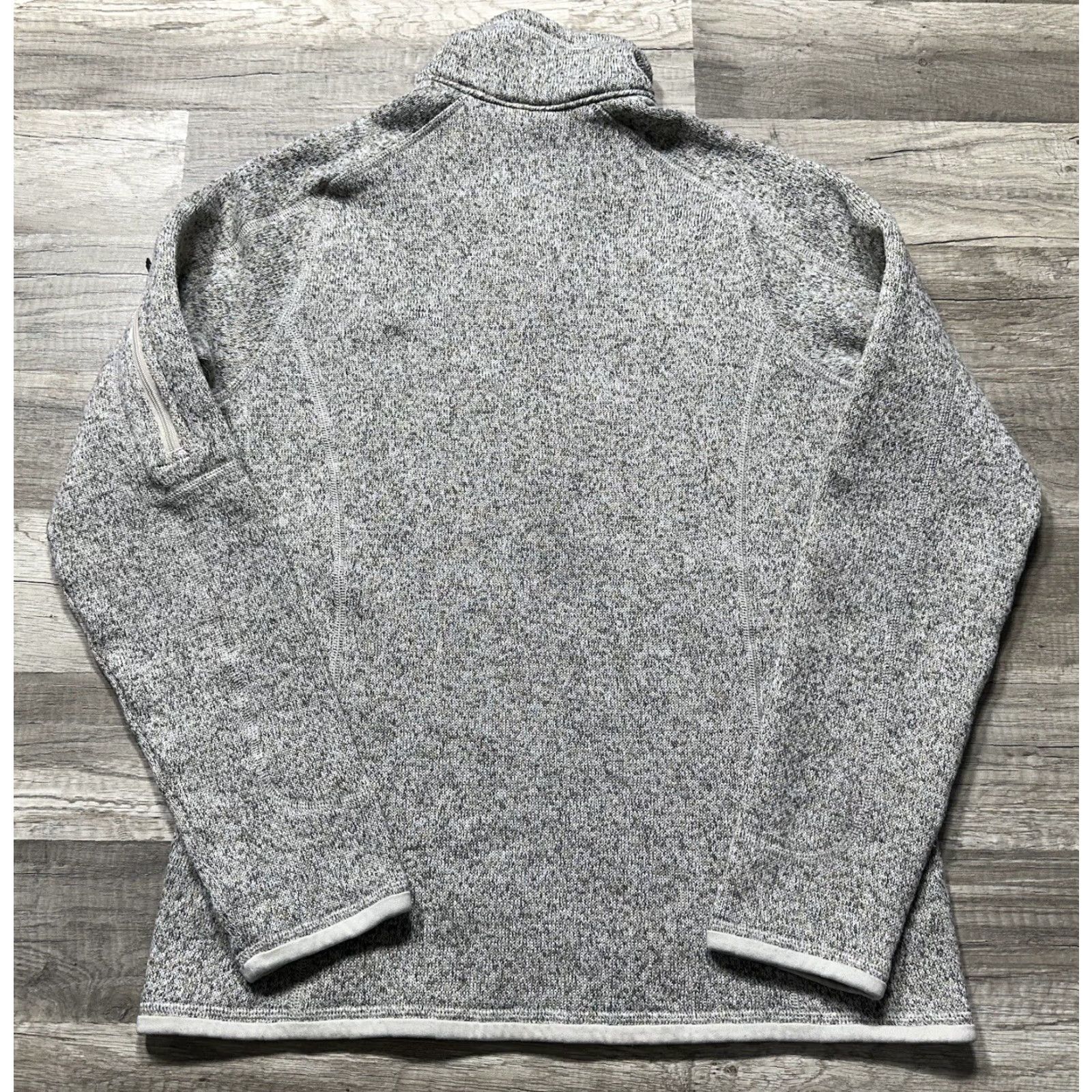 Patagonia Patagonia Better Sweater 1/4 Zip Women's M Gray/Brown Fleece Pullover Jacket Size M / US 6-8 / IT 42-44 - 2 Thumbnail