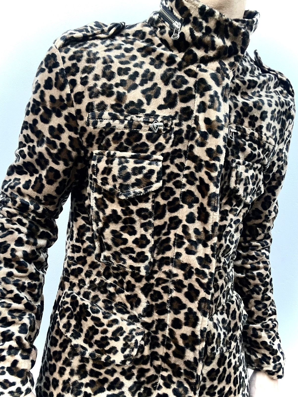 Attachment 2000s Attachment Avant-Garde Leopard Jacket Size US L / EU 52-54 / 3 - 5 Thumbnail