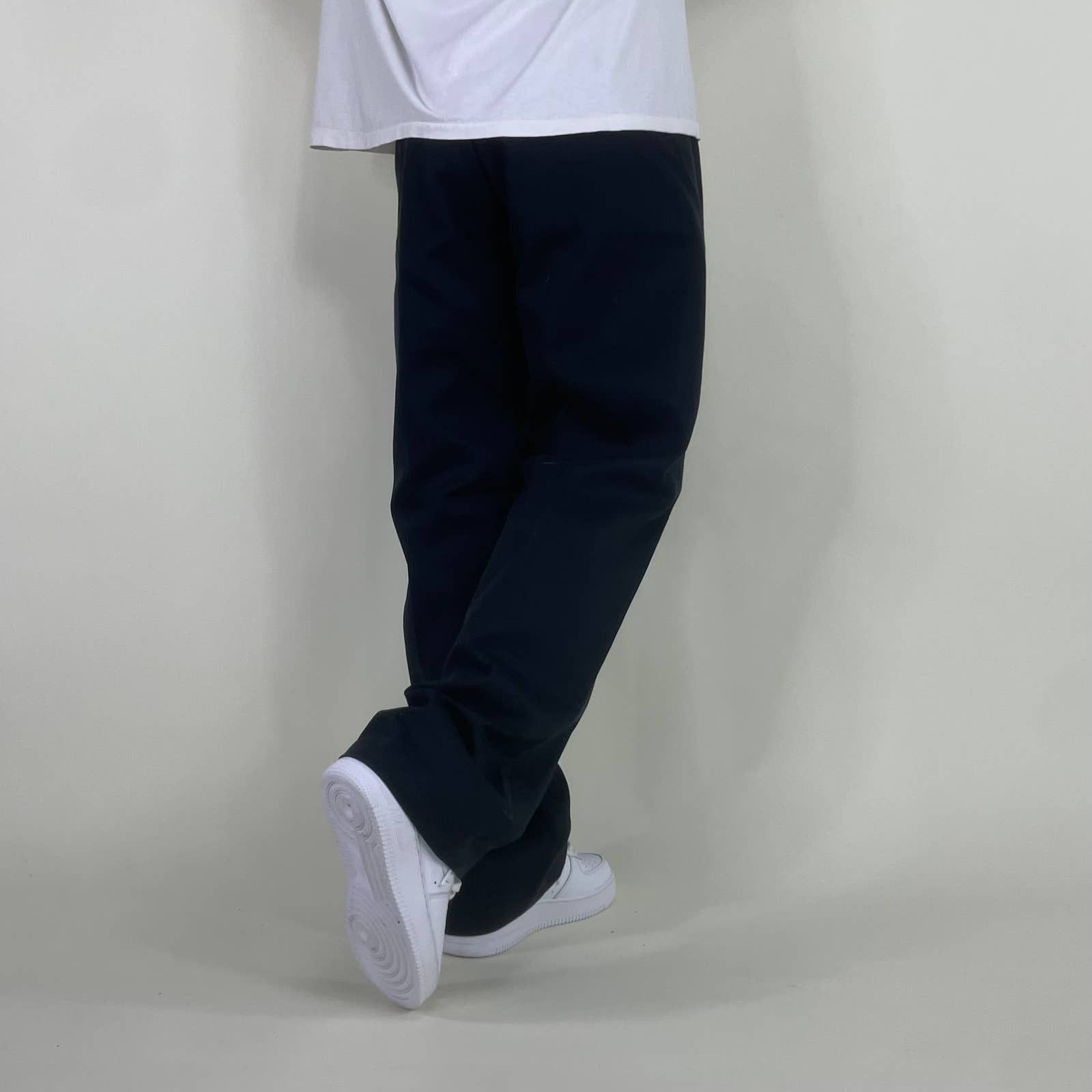 Dickies × Vintage Super Sick Y2k Grunge Black Dickies Chino 847 Skate Pants Size US 38 / EU 54 - 1 Thumbnail