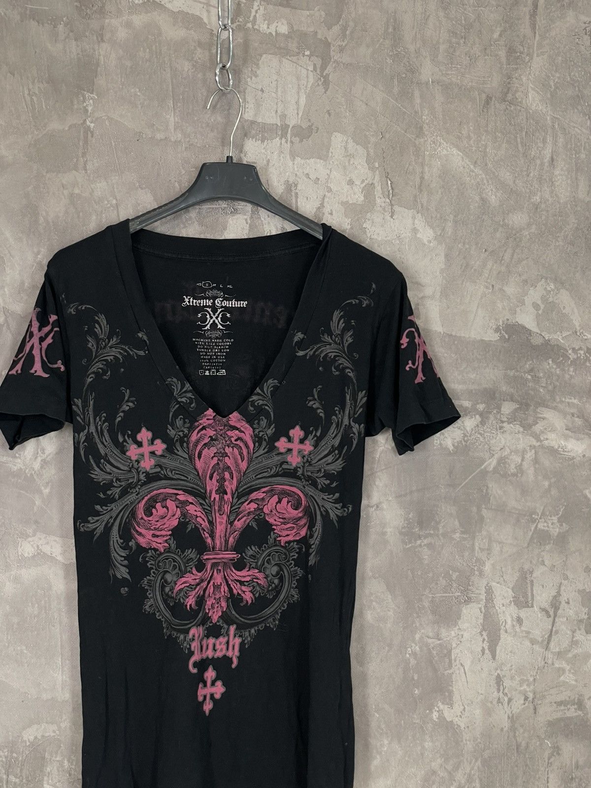 Other 🔥LASTDROP🔥Y2K Affliction Skull Bones Crosses Stonewashed Tee Size M / US 6-8 / IT 42-44 - 4 Thumbnail