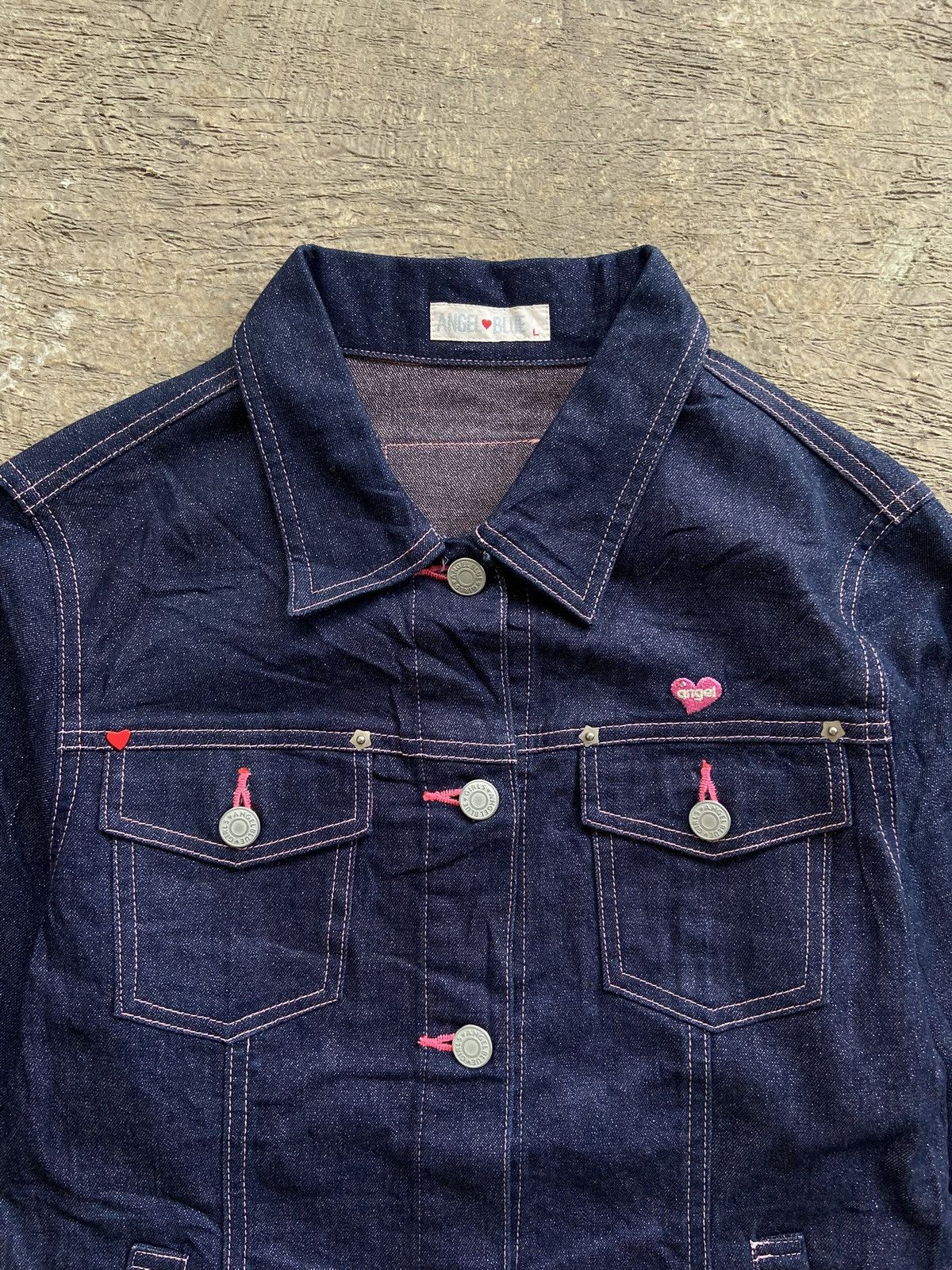 Angel Blue “BUNDLE” 2000s Angel Blue - Trucker Denim Jacket Size S / US 4 / IT 40 - 11 Thumbnail