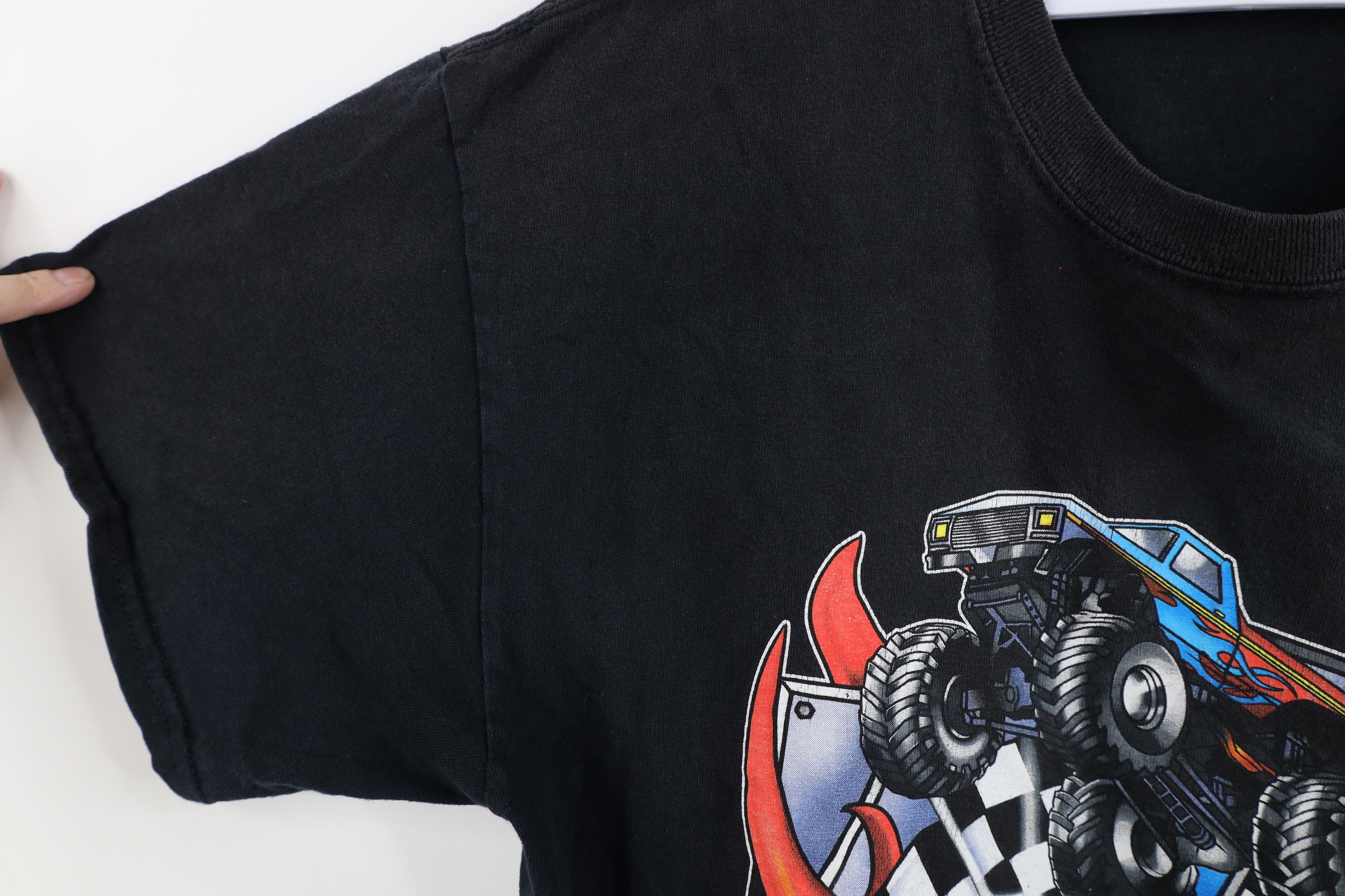 Vintage Y2K Streetwear All Star Monster Truck Tour T-Shirt Black Size US L / EU 52-54 / 3 - 8 Thumbnail