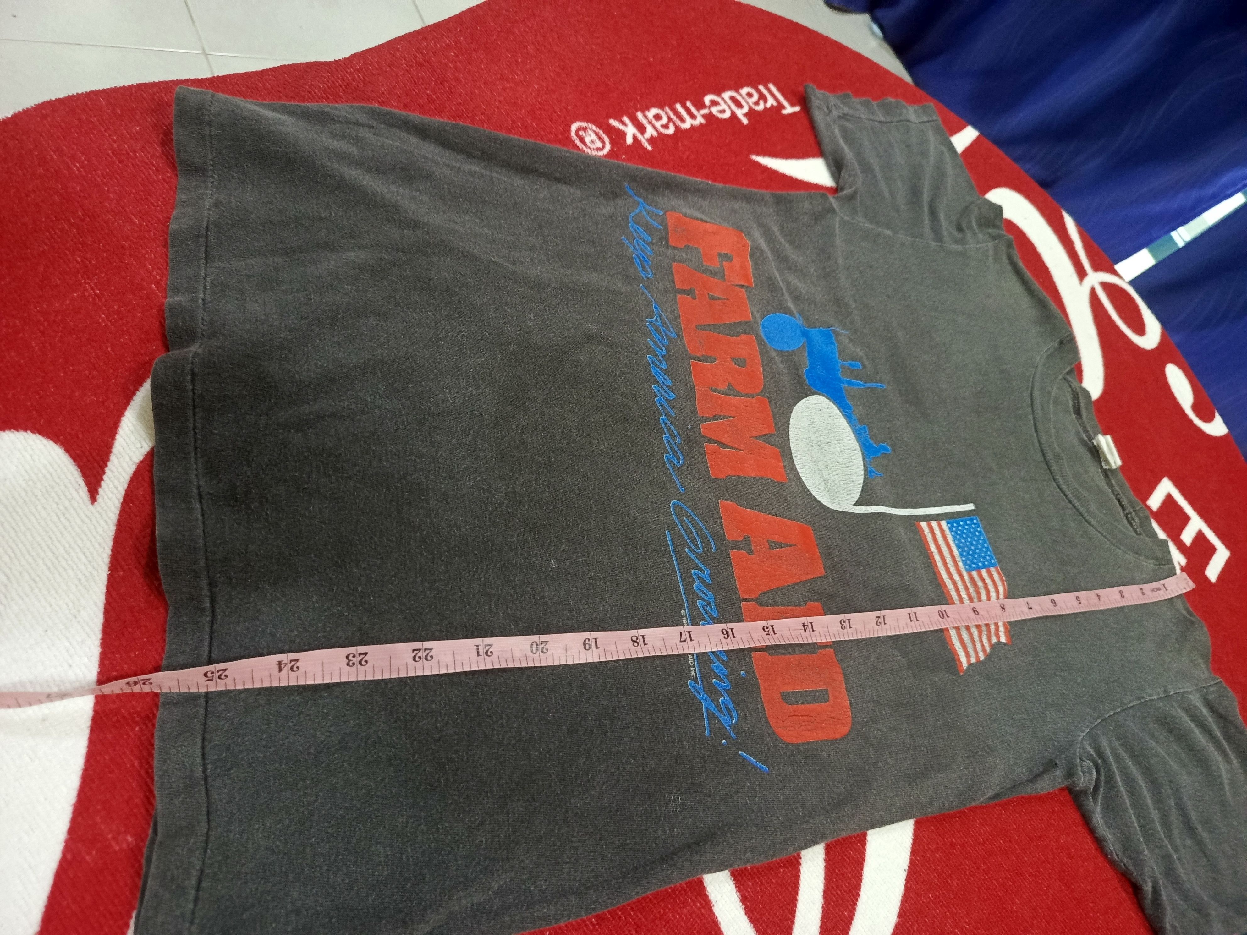 Vintage vintage 1990 Farm Aid IV concert tee Size US S / EU 44-46 / 1 - 12 Thumbnail
