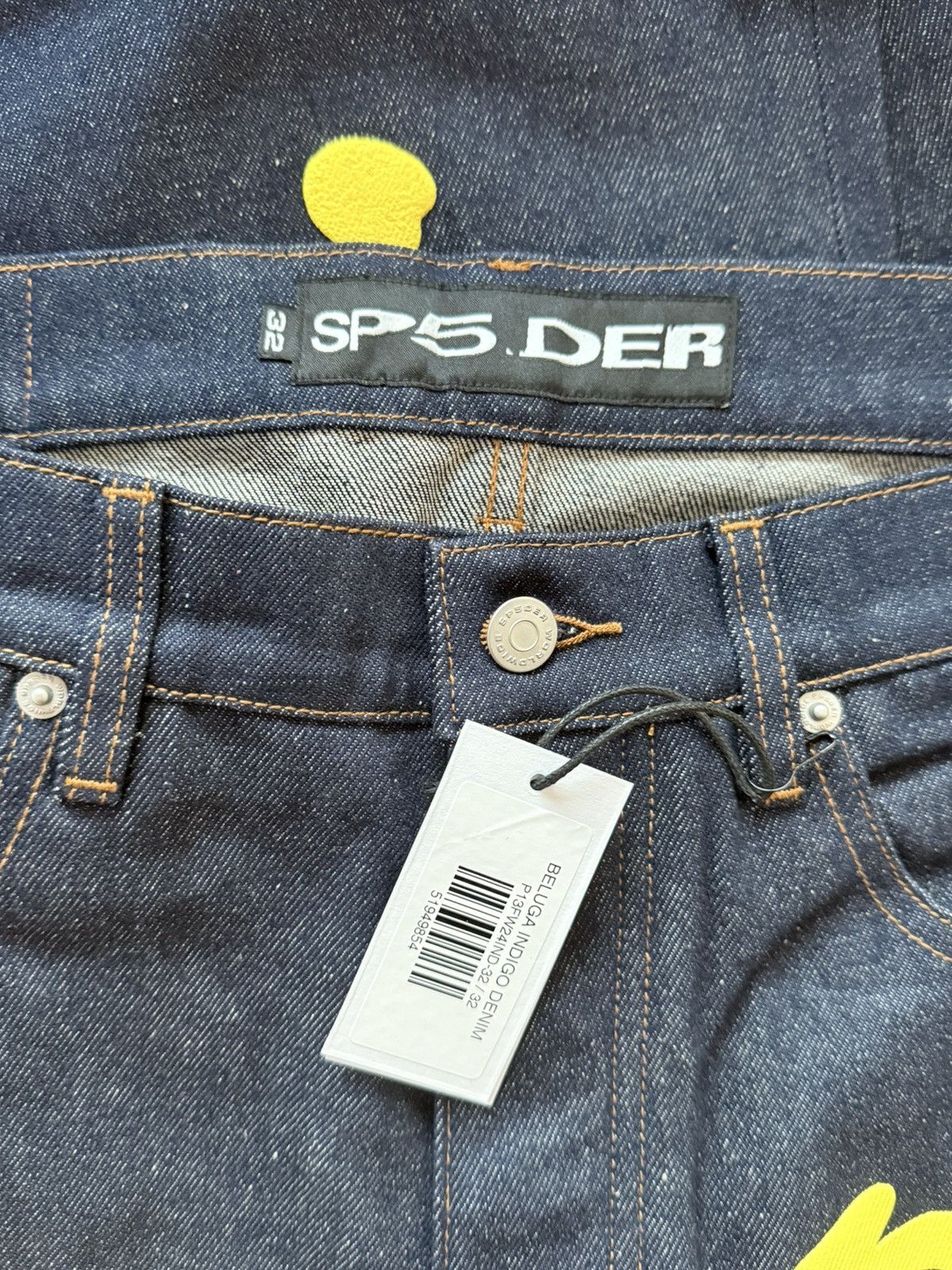 Sp5der SP5DER INDIGO BELUGA DENIM Size US 32 / EU 48 - 3 Thumbnail