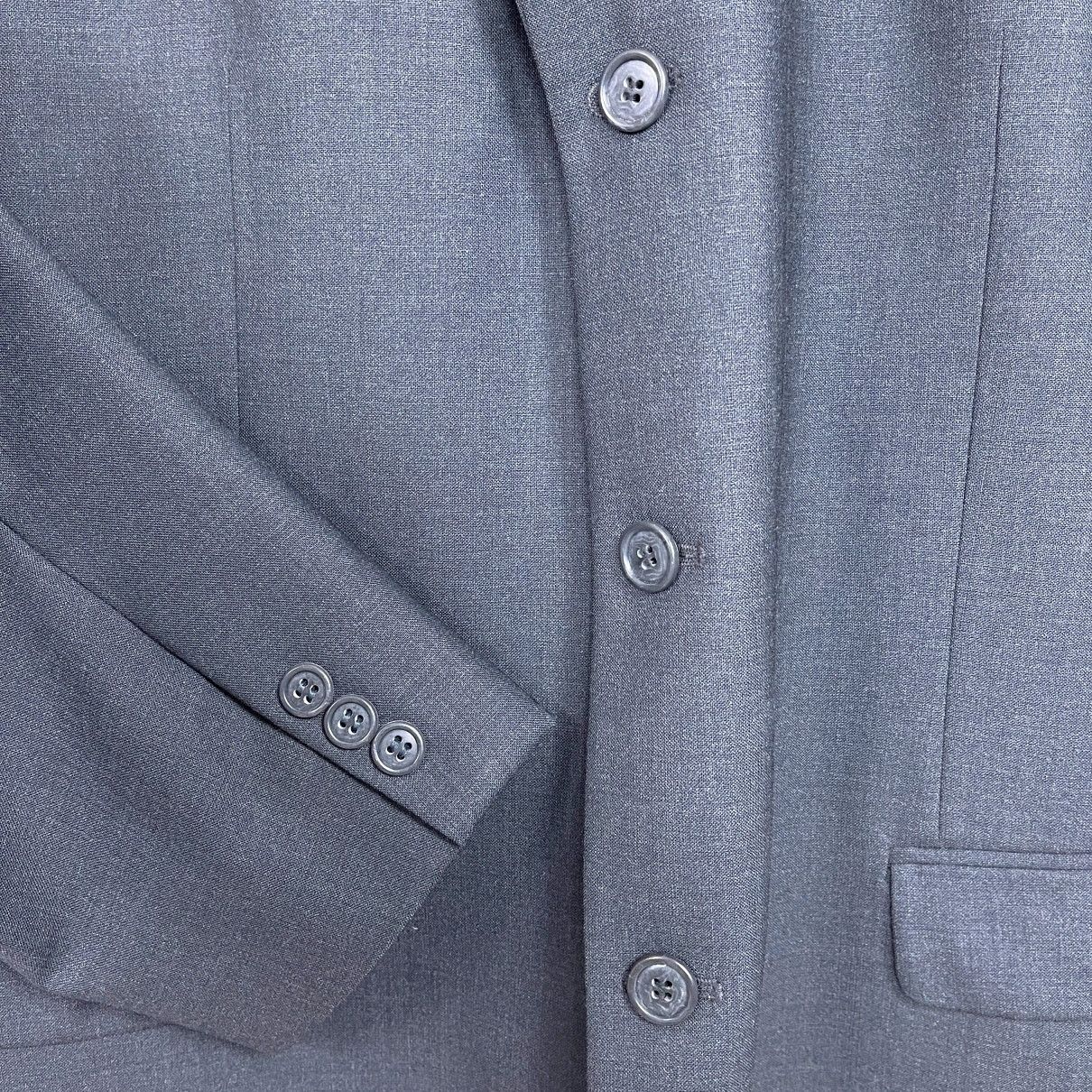 Brooks Brothers Brooks Brothers 346 Stretch Wool Suit Gray Mens 41L Size 40L - 4 Thumbnail