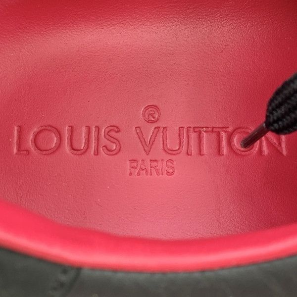 Louis Vuitton Louis Vuitton Black Checkerboard Casual Sneakers - Size US 9.5 / EU 42-43 - 6 Thumbnail