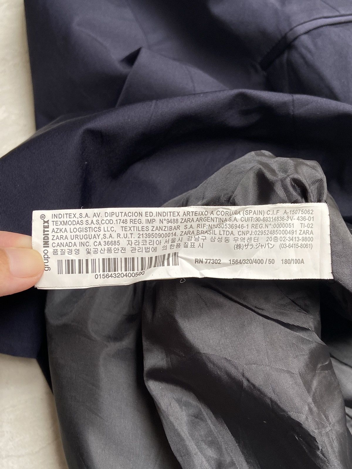 Zara ZARA MAN Navy Suit Size US S / EU 44-46 / 1 - 12 Thumbnail