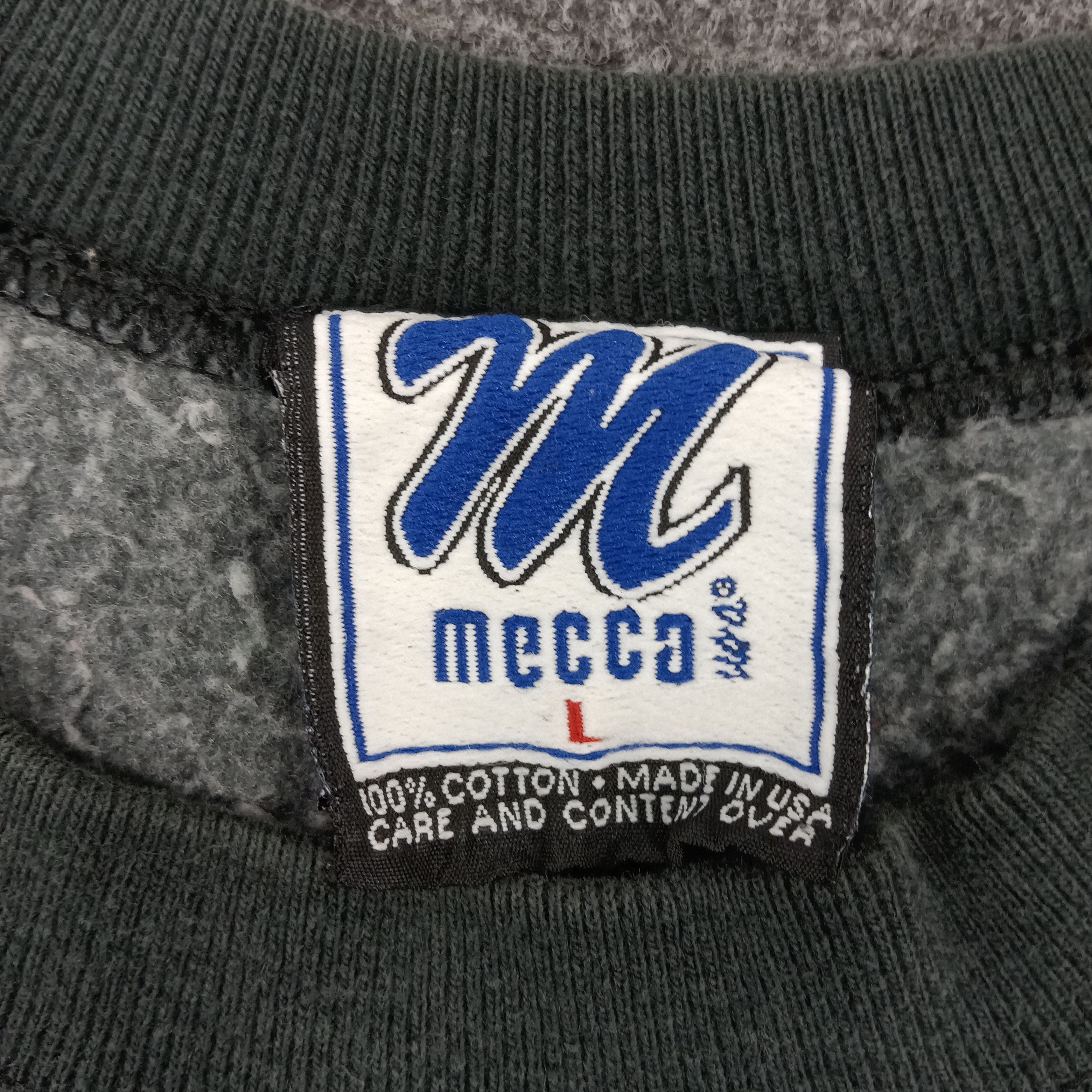 Mecca × Rap Tees × Vintage Mecca American Rappers Hip-hop Style Sweatshirt Size US L / EU 52-54 / 3 - 3 Thumbnail