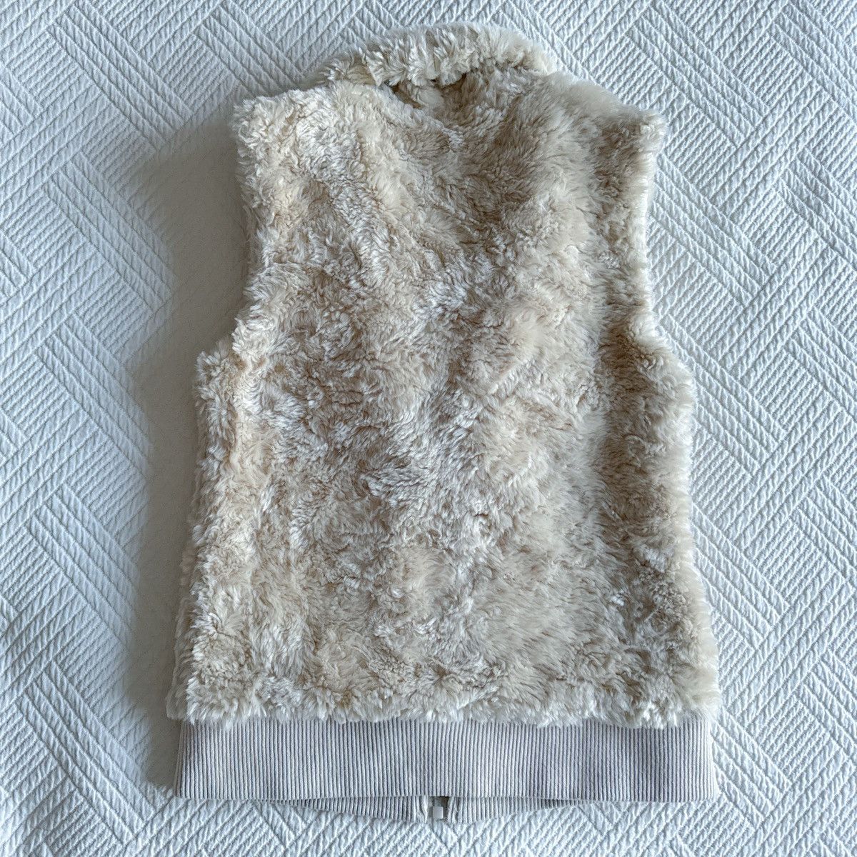 If Six Was Nine Vintage 2000s faux fur indie sleaze vest ifsixwasnine style Size XXS / US 00 / IT 34 - 5 Thumbnail