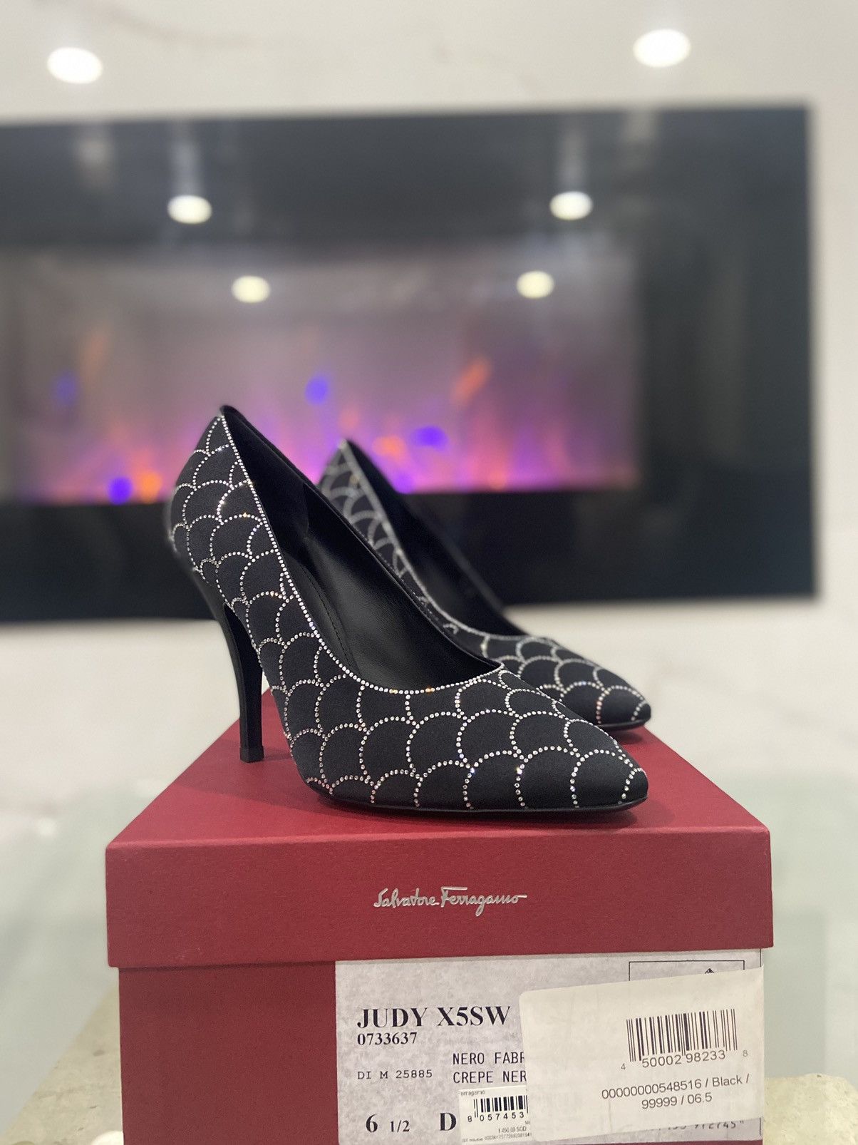 Salvatore Ferragamo Ferragamo Rhinestone Pumps - Women’s 6.5 - Like New Size US 6.5 / IT 36.5 - 2 Thumbnail