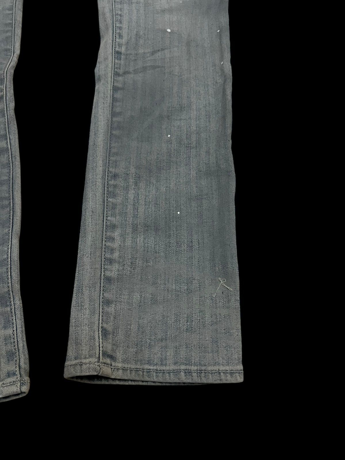 Japanese Brand Vintage Semantic Designs Hickory Distressed Jean Size US 31 - 6 Thumbnail