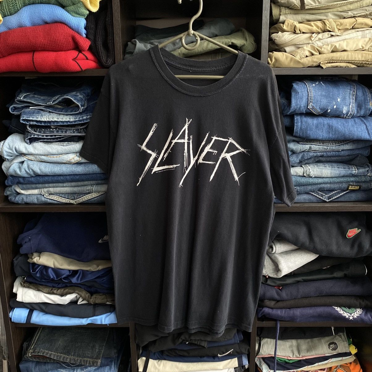 Band Tees Vintage Slayer 2017 Big Logo Rock Band black tee Size US L / EU 52-54 / 3 - 1 Thumbnail