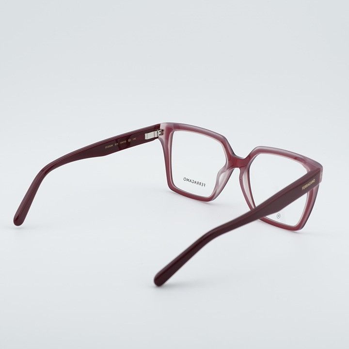 Salvatore Ferragamo Salvatore Ferragamo SF2950N 614 Eyeglasses Burgundy 54mm Size ONE SIZE - 6 Thumbnail