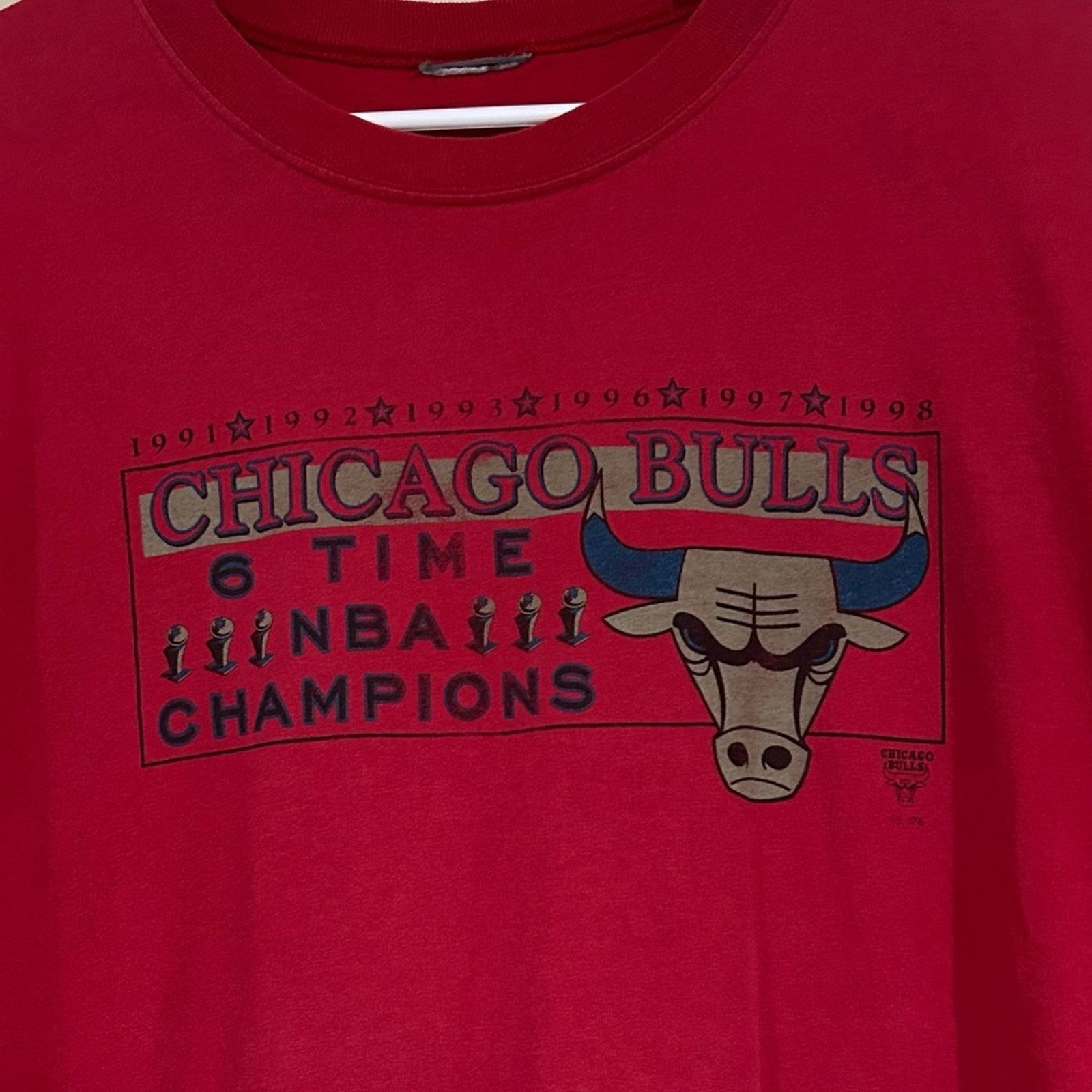 Other Vintage 1998 Chicago Bulls Bask Shirt Size US L / EU 52-54 / 3 - 2 Thumbnail