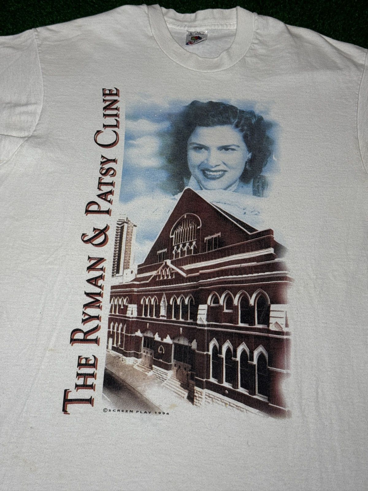 Band Tees Patsy Cline Ryman Nashville 90s M/L 20x30 Concert T Shirt Size US L / EU 52-54 / 3 - 2 Thumbnail