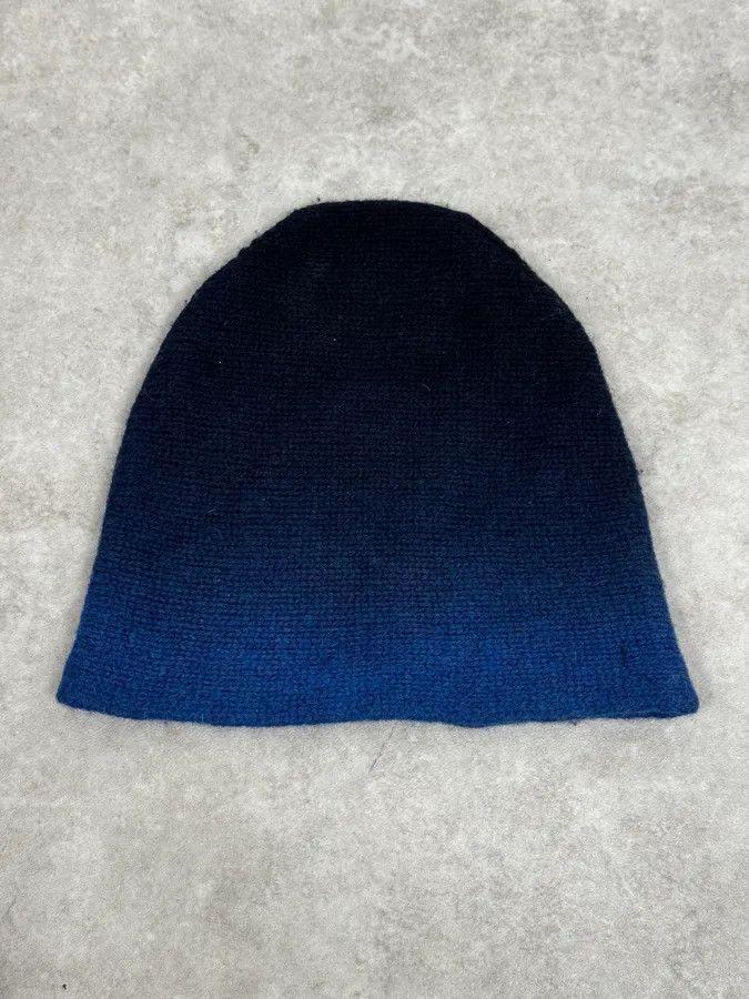 Dries Van Noten Dries Van Noten Blue Gradient Wool Beanie Size ONE SIZE - 4 Thumbnail