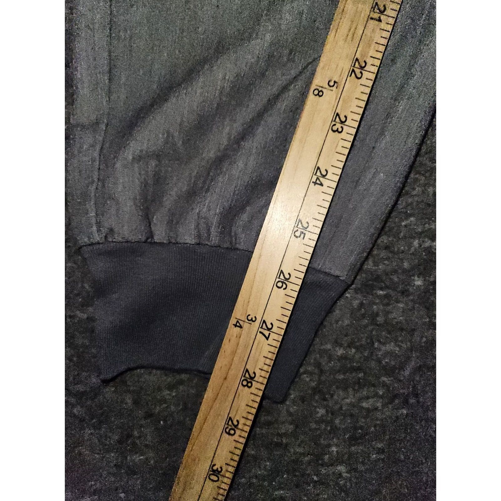 Vintage FIGS Technical Collection Joggers L Gray Unisex Adult Large Quilted Zip Pocket Pockets Solid Nurse Doctor Medical Size US 33 - 6 Thumbnail