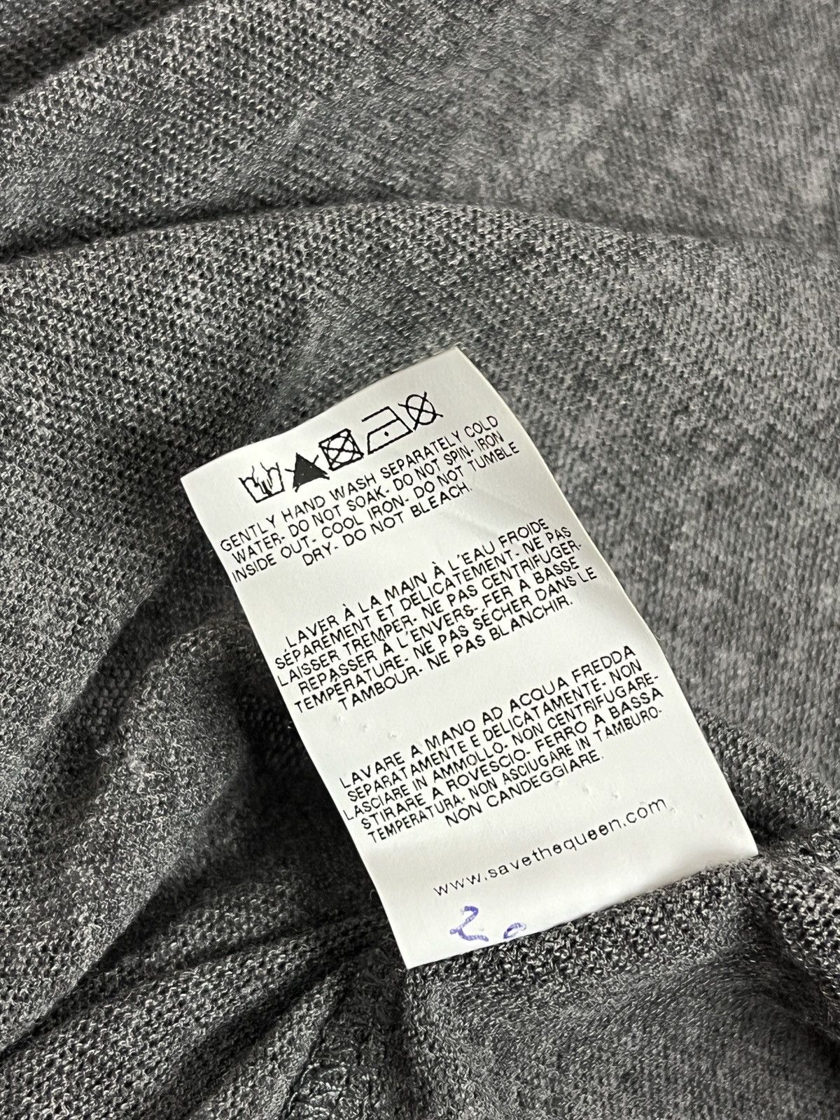 If Six Was Nine DDP Save The Queen Cardigan Size S Y2K Size S / US 4 / IT 40 - 10 Thumbnail
